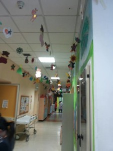 Il reparto di pediatria oncologica